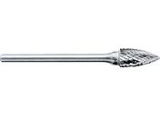 スーパー/スーパー超硬バー ロー付タイプ ポイント型(シングルカット)刃径:6.3mm 刃長:12.7mm 軸径:3.0mm/SB4B07S