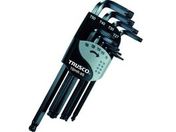 TRUSCO/ボールポイントヘックスローブレンチセット(9本組)/TBHR-9S