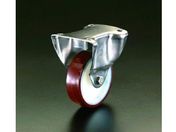 エスコ/キャスター 固定金具 ステンレス製 125mm/EA986LG-125