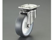 エスコ/キャスター 自在金具 ステンレス製 125mm/EA986LH-125A