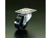 エスコ/キャスター 自在金具 ステンレス製 80mm/EA986LK-80