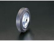 エスコ/車輪 ラバータイヤ スチールリム ローラーベアリング 160×40mm