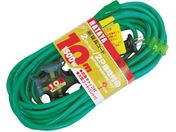 ハタヤ/2P接地付延長コード 10m グレーブルー/SX-103K-B