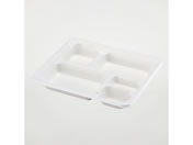 G)パックスタイル/バガス容器 WB弁当 24-20A ラミ 本体 50枚