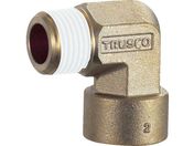 TRUSCO/ねじ込み継手 エルボ R3/8-RC3/8/TN-13L