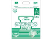 カミ商事/エルモアいちばん クロステープ止め うす型 L 26枚
