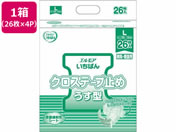 カミ商事/エルモアいちばん クロステープ止め うす型 L 26枚×4P
