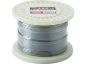 TRUSCO ステンレスワイヤロープ ナイロン被覆 2.0(2.5)mm×10