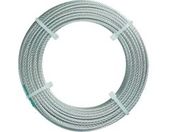 TRUSCO ステンレスワイヤロープ ナイロン被覆 2.0(2.5)mm×30