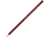 トンボ鉛筆/色鉛筆 1500単色 赤茶色 12本/1500-30