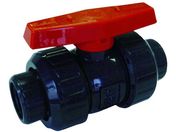 エスロン/ボールバルブ ねじ式 本体PVC OリングEPDM 20/BV20NX