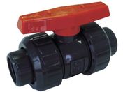 エスロン/ボールバルブ ねじ式 本体PVC OリングEPDM 25/BV25NX