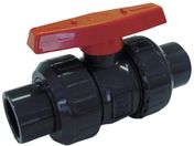 エスロン/ボールバルブ TS式 本体PVC OリングEPDM 25/BV25SX