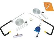 ツヨロン/屋根上作業用 墜落防止器具ヤネロップ/YU-410-BX