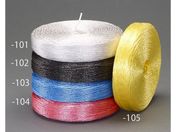 エスコ/PPロープ 白 10巻 5.0mm×100m/EA628PP-101