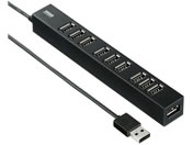 サンワサプライ/USB2.0ハブ(10ポート)/USB-2H1001BKN
