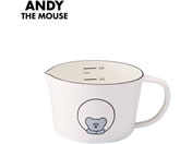 豊琺瑯/ねずみのANDY ホーロー メジャーカップ S/AMJ-2307