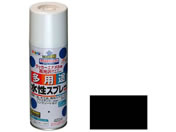 アサヒペン/水性多用途スプレー 420ml 黒