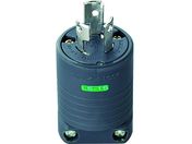 明工/接地2P15A引掛プラグ(L5-15)15A.125V(黒)/MH7151B