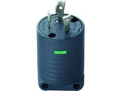 明工/接地2P30A引掛プラグ(L5-30)30A.125V(黒)/MH7153B