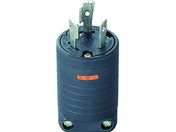 明工/接地2P20A引掛プラグ(L6-20)20A.250V(黒)/MH7172B