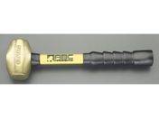 エスコ/真鍮ハンマー グラスファイバー柄 1.35kg 43mm/EA575EL-2