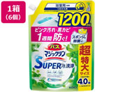 KAO/oX}WbNSUPERCLEAN O[n[u l 1200mL 6