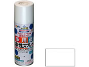 アサヒペン/水性多用途スプレー 420ml ツヤ消し 白