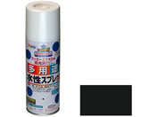 アサヒペン/水性多用途スプレー 420ml ツヤ消し 黒