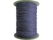 ユタカメイク/江戸打ち紐 紫白 約4mm×130m/PAR-8133