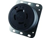 アメリカン電機/引掛形 埋込コンセント 接地3P60A250V/4620
