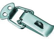 TRUSCO/パッチン錠 鍵穴付タイプ・ステンレス製 (4個入)/P-21SUS