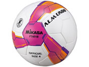 ミカサ/サッカー 4号 検定球 手縫 ALMUNDO ピンク/FT451B-PV