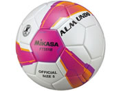 ミカサ/サッカー 5号 検定球 貼り 芝用 ALMUNDO 桃/FT551B-PV