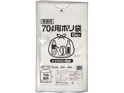 ポリゴミ袋(メタロセン配合) 透明 70L 15枚/GMT-702