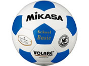 ミカサ/サッカー 4号 検定球 ホワイト/ブルー/SVC402SBC-WB