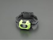 エスコ/ヘッドライト LED 防爆構造 黄 単4×3本/EA758WB-24