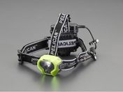 エスコ/ヘッドライト LED 防爆構造 黄 単3×4本/EA758WB-31