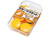 ミツヤ/カラーマグネット #30 黄 11個×5/BX2-51-YL