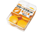 ミツヤ/カラーマグネット #40 黄 12個×3/BX3-50-YL