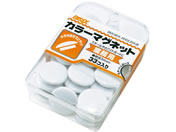 ミツヤ/カラーマグネット #30 白 33個×3/BX3-51-WH