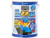 カンペハピオ/水性シリコン遮熱屋根用 銀黒 3L