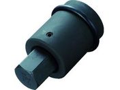 TONE/インパクト用ヘキサゴンソケット(差替式) 差込角25.4mm 対辺寸法27mm/8AH-27H