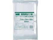 TRUSCO 小型ポリ袋 縦480×横340×t0.05 50枚入 透明