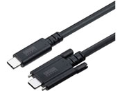 �T�����T�v���C/USB 20Gbps Type-C�P�[�u�� �f���A���X�N�����[���b�N 2m