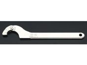 エスコ/自在フックレンチ メッキ付 155-230mm/EA613XB-15