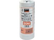 TRUSCO 脱鉛タイプビニールテープ 19mm×20m 10巻入り 白