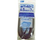 Dio/網押えゴム7m巻 太さ4.5mm グレイ/211215
