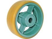 ヨドノ/鋳物重荷重用ウレタン車輪ベアリング入 UHB200X65/UHB200X65
