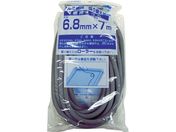 Dio/網押えゴム7m巻 太さ6.8mm グレイ/211413